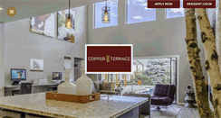 Desktop Screenshot of copperterraceapartments.com